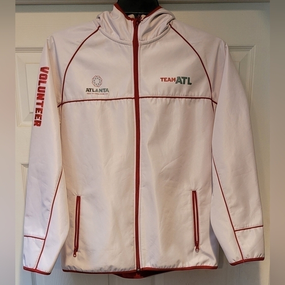 Team ATL Other - Men's White Super Bowl LIII Team ATL Voluteer Weatherproof Hoodie Size L Atlanta
